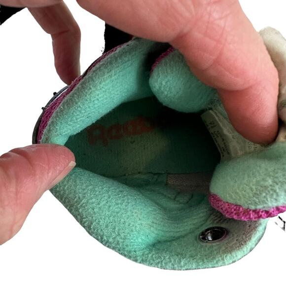 Reebok Vintage Sneaker RAD Skateboard BMX Green 80s Kids Size US 8.5 Rare Retro - Picture 11 of 15